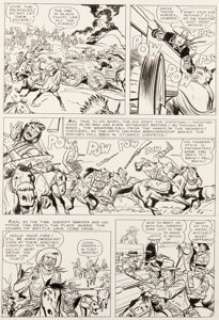 Jack Kirby et Dick Ayers Rawhide Kid #32 Planche 12 (Marvel, 1963).... | Heritage