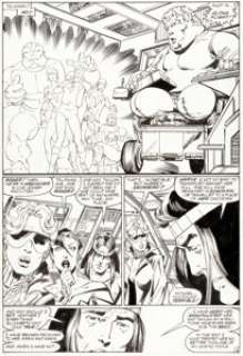 John Byrne and Keith Williams Alpha Flight #28 Story Page 14 Original Art (Marvel, 1985).... | Heritage