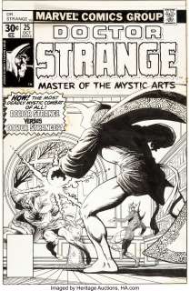 Jim Starlin | Doctor Strange #25 Cover Original Art (Marvel, 1977). | Heritage