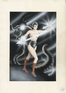 Buichi Terasawa Hand-Drawn Color Manuscript "Astro Boy (Tetsuwan Atom)" | Mandarake (Big Web)