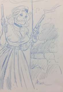 Astier, Laurent | Astier, Laurent - Dessin original - La Venin | Catawiki