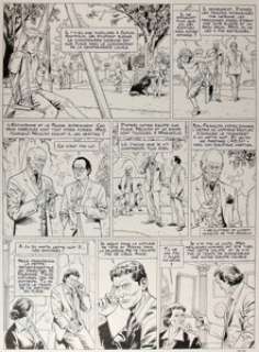 Philippe Aymond - Lady S.: Une seconde d‘éternité #7 Story Page 37 Original Art (Dupuis, 2011). Philippe Aymond Lady S.: Une seconde d‘éternité #7 Story Page 37 Original Art (Dupuis, 2011).