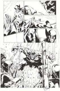 Conrad, Will - Will Conrad Wolverine: Origins #47 Story Page 13 Original Art (Marvel, 2010)....