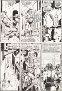 Smith, Barry | Barry Smith and Sal Buscema Conan the Barbarian #6 Story Page 3 Original Art (Marvel, 1971).... | Heritage