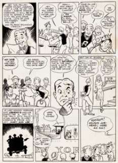 Montana, Bob - Bob Montana Pep Comics #33 Archie Story Page 2 Original Art (MLJ/Archie, 1942)....