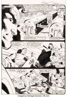 Zeck, Mike | Mike Zeck and John Beatty Epic Graphic Novel: The Punisher -- Return to Big Nothing Story Page 10 Original Art (Ma... | Heritage