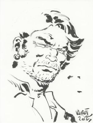 Simon Van Liemt | Ilustration, hommage Blueberry | Galerie 9ème Art