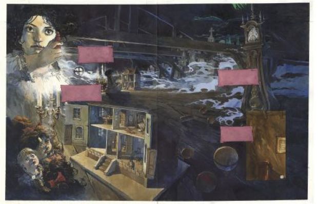 Guillaume Sorel | Deryn Du, planches 50 et 51 | Galerie 9ème Art