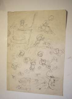 Studio Peyo | Studio Peyo - Crayonné original recto-verso - Les Schtroumpfs | Catawiki