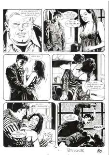 Brindisi, Bruno | Brindisi, Bruno - Tavola Originale - Dylan Dog Gigante #18 "Tueentoun" - (2009) | Catawiki