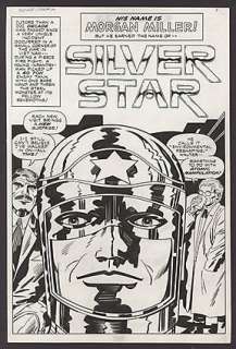 SILVER STAR Issue #2 Splash Page | ComicConnect