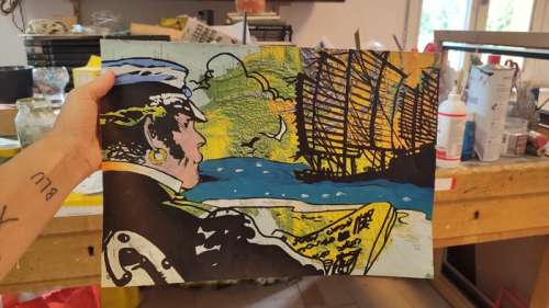 Anty | Anty - illustrazione originale "Cortocartina2" | Catawiki