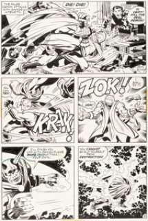 Kirby, Jack - Jack Kirby, William Stout, and Mike Royer The Demon #15 Story Page 15 Original Art (DC, 1973)....