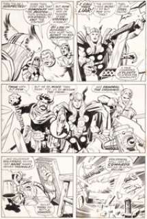 Kirby, Jack | Jack Kirby and Vince Colletta Thor #159 Story Page 16 Original Art (Marvel, 1968).... | Heritage
