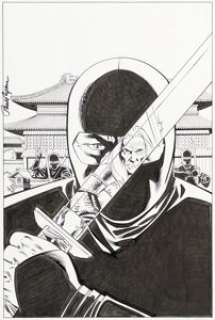 Ryan, Paul - Paul Ryan and Brad Vancata Crux #31 Cover Original Art (CrossGen, 2003)....