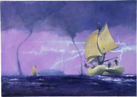 John Harris Noise Cover Painting Original Art (Tor, 2002). ...