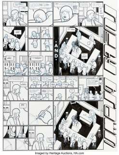Ware, Chris | Chris Ware Rusty Brown Story Page Original Art (Pantheon, 2019). ... | Heritage