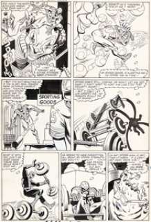 Hannigan, Ed | Ed Hannigan, Al Milgrom and Rick Magyar Peter Parker, The Spectacular Spider-Man #72 Story Page 24 Original Art (M... | Heritage