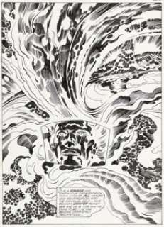Kirby, Jack | Jack Kirby and Frank Giacoia 2001: A Space Odyssey #1 Splash Page 64 Original Art (Marvel, 1976).... | Heritage