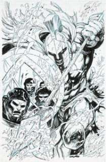 Tyler Kirkham - 300 25th Anniversary #1 Cover Original Art (Dark Horse, 2022)....