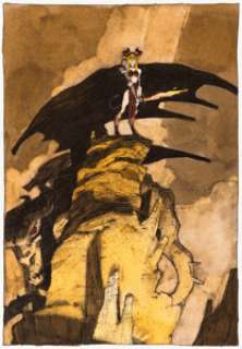 Gabriel Hernandez Walta Fantasy Illustration Original Art (undated).