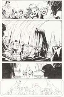 Adam Kubert, John Dell and Jesse Delperdang - X-Men Vol 2 #82 Story Page 10 Original Art (Marvel, 1998).