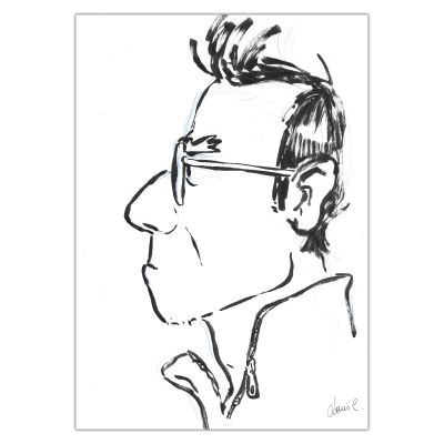 Louis Clichy | Le Corset - Dessin original sur papier (réf. 170) | Achetez de l’Art
