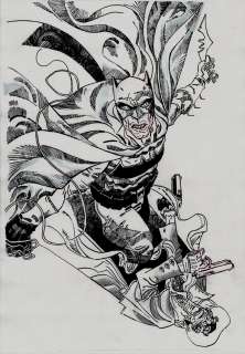 Artyom Trakhanov - the shadow / batman #2 cover (2017)