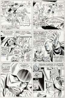 Werner Roth and Dick Ayers The X-Men #21 Story Page 11 Original Art (Marvel, 1966). | Heritage