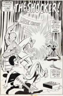 Win Mortimer, Mike Esposito, and Tony Mortellaro Spidey Super Stories #5 Splash Page 19 Original Art (Marvel, 1975).