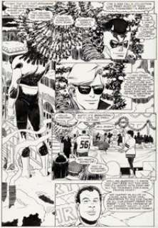 John Romita Jr. and Al Williamson Daredevil #253 Story Page 8 Original Art (Marvel, 1988). | Heritage