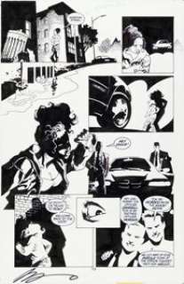 Eduardo Risso 100 Bullets #1 Story Page 19 Original Art (DC/Vertigo, 1999).