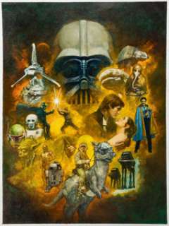 Sanjulian (Manuel Perez Clemente) Star Wars: The Empire Strikes Back Painting Illustration Original Art (2023).