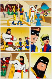 Steve Rude and Willie Blyberg Space Ghost Story Page 8 Original Art (Comico, 1987).