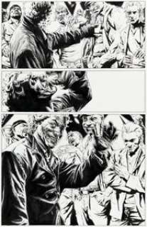 Lee Bermejo Joker Story Page 16 Original Art (DC, 2008).