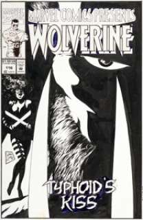Steve Lightle Marvel Comics Presents #116 Wolverine Cover Original Art (Marvel, 1992).