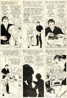 Don Heck Tales of Suspense #39 Iron Man Story Page 6 Original Art (Marvel, 1963).