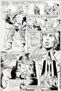 Brian Bolland and Bruce Patterson Camelot 3000 #2 Story Page 7 Original Art (DC, 1983). | Heritage