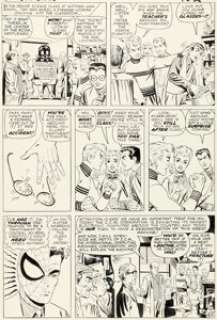 Steve Ditko The Amazing Spider-Man #8 Story Page 2 Original Art (Marvel, 1964). | Heritage