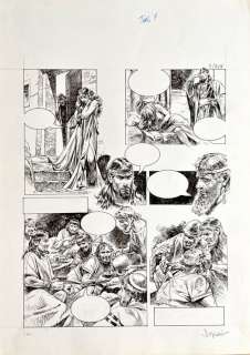 Serpieri, Paolo Eleuteri | Serpieri, Paolo Eleuteri - Tavola originale per "La Bibbia - Larousse" | Catawiki