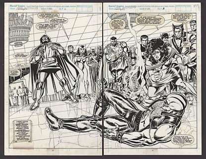 AVENGERS Issue #333 Double Page Splash | ComicConnect