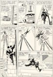 Wally Wood Daredevil #8 Story Page 12 - Stilt-Man First Appearance Issue Original Art (Marvel, 1965). | Heritage