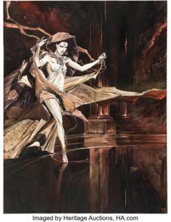 Guillaume Sorel - Oriental Dancer Illustration Original Art (2006). | Heritage