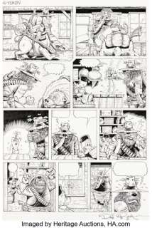Don Rosa Walt Disney Giant #1 Uncle Scrooge Story Page 4 Original Art (Gladstone, 1995). (Total: 2 Items) | Heritage