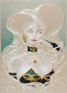 Daerick Gross Lady Death: Retribution Variant Cover Original Art (Chaos!, 1998).