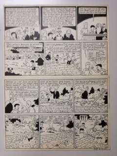 De Moor, Bob | De Moor, Bob - Originele pagina - Nonkel Zigomar, Snoe en Snolleke - De Schat Van Baekelandt - (1952) | Catawiki