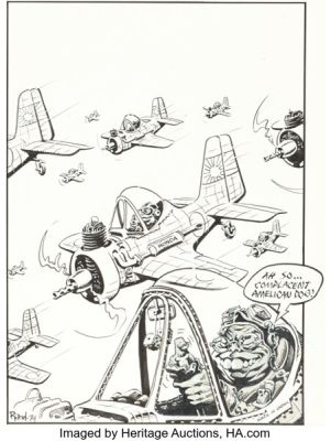 Rand Holmes Georgia Straight #v8#349 Cover Original Art (Overstory Media Group, 1974). (Total: 2 Items) | Heritage