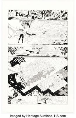 Tradd Moore Doctor Strange: Fall Sunrise #1 Story Page 9 Original Art (Marvel, 2023). | Heritage