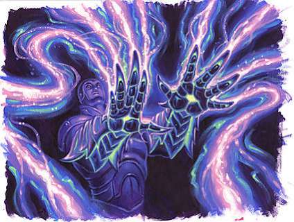 GREG HILDEBRANDT BLESSING OF THE NEPHILM Painting | ComicConnect