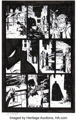Jorge Fornés Batman: The Brave and The Bold #5 Story Page 6 Original Art (DC, 2023).